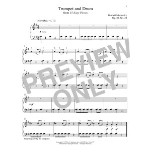Trumpet And Drum, Op. 89, No. 20
